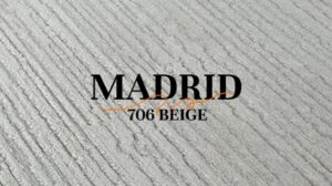 Moderner beiger Teppich MADRID 706 | Toutapis