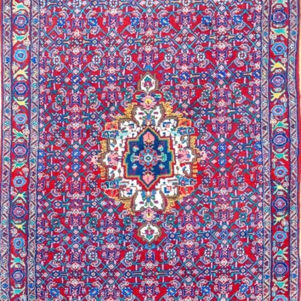 NEU Hamadan 300x135cm Handgeknüpfter Perserteppich W1(#455) seltene Größe Vintage