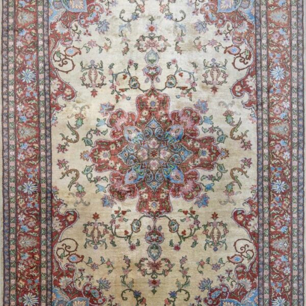 (Verkauft) 300x200cm Handgeknüpfter Orientteppich Türkei Kayseri W1(#468) mit PATINA