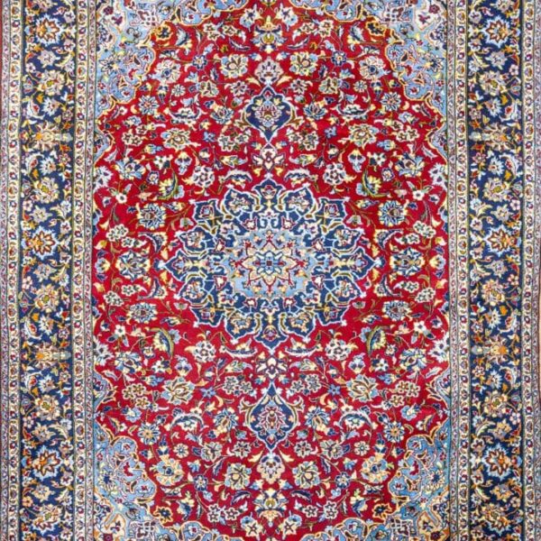 (Verkauft) 351x249cm Handgeknüpfter Kashan Perserteppich W1(#469) TOP