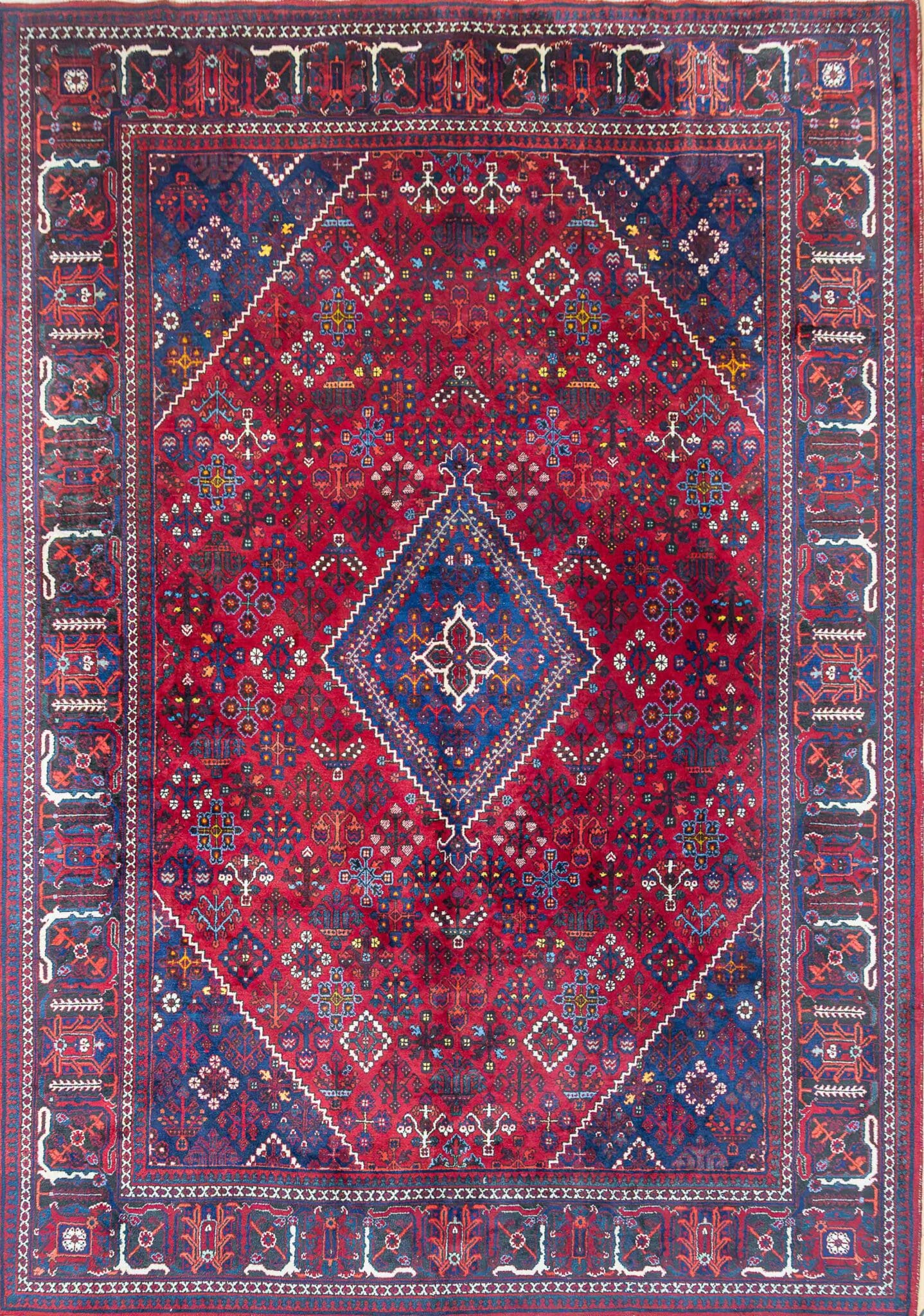 314x202 Handgeknüpfter Djoshaghan Perserteppich W1(#463) Farbfroh