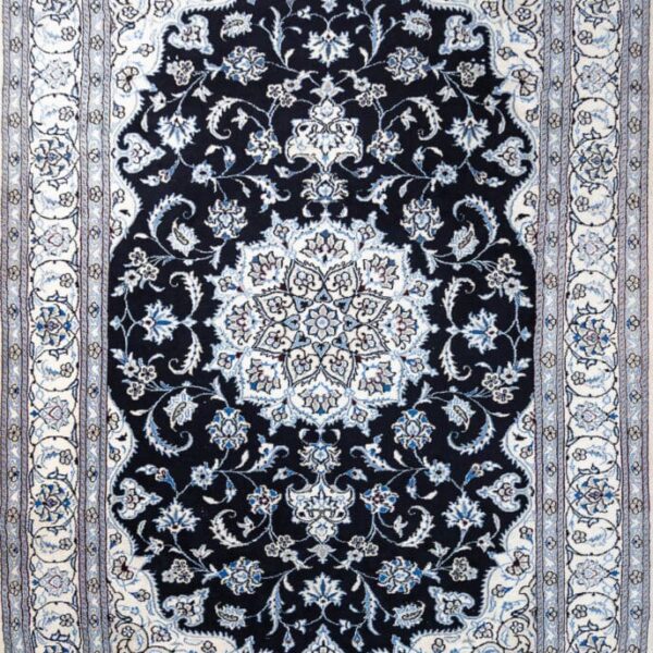 294x196cm Handgeknüpfter Nain Kashmari Perserteppich W1(#476)