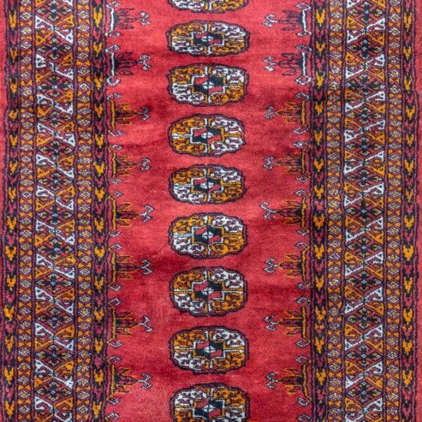 122x78cm Bochara Afghan Orientteppich handgeknüpft 160000 Knoten/Qm Wolle auf Baumwolle W1(#483)