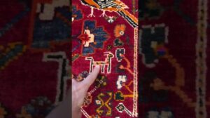 Persische Shiraz Qashqai orientalische Teppich handgeknüpft - Kod 41110