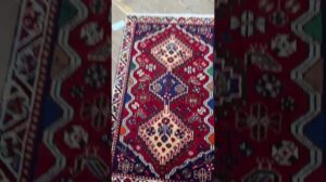 Persischer Shiraz Qashqai Orientteppich handgeknüpft - Code 41066