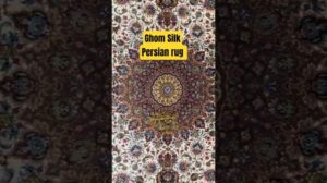 #Qomsilk #handgeknüpft #persischerTeppich #Dekoration #Kunstsammler #orientalischerTeppich #Innendesign