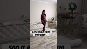 Schaut euch den Teppich an, den ich für 500 TL gekauft habe, schnell☺️ #Kurzvideo #Sommerkurzfilme #Einkauf #Teppich #Rabatt #Vlog