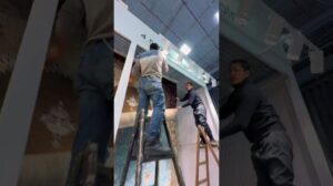 Standgestaltung von Sorena Teppichen auf der Teppichmesse Istanbul (CFE 2025) - Aria Douk