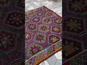 Uşak Teppich #handgefertigteTeppiche #Kilims #Teppich #türkischerTeppich #vintage #Teppich #ethnisch #Tepic #türkischeTeppiche