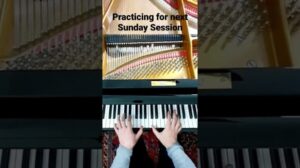 Vorbereitung auf die nächste #Sonntagssession #Musik #Livestudio #Klavier #Liveauftritt