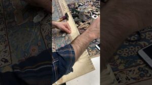 Weben auf alten Teppichen