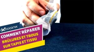 Wie man Brandflecken und Löcher in Teppichen und Stoffen repariert