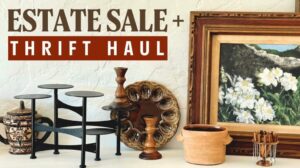 „Ich habe einen vintage Teppich für 25 $ gefunden! ✨ Second-Hand und Nachlassverkauf“