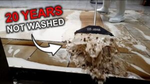 20 JAHRE NICHT GEREINIGTER TEPPICH | Muster Versteckten Sich Unter dem Schmutz! | Echtes Teppichreinigung🐑