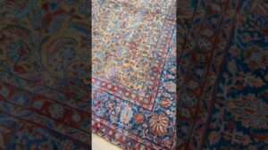 Antiker Manchester Kashan Teppich 💐🌹 #antiketeppich #persischerteppich #manchesterkashan #selten