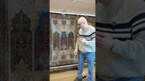 Berühmte Teppichweber: Ehsati Qum Seide Perserteppiche