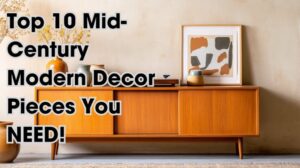 Die 10 besten Möbelstücke im Mid-Century-Modern-Stil, die du brauchst!
