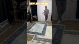 Digital bedruckter Lederunterlage Teppich