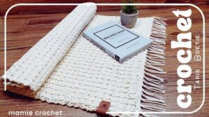 😲 HÄKELDEKO: TEPPICH MIT 2 WIEDERHOLUNGEN - WUNDERSCHÖNES ERGEBNIS 😍 EINFACHE & SCHNELLE ANLEITUNG @MamieCrochet