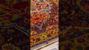 Handgewebter Teppich, Wolle, Code Iran 129