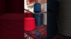 Maschinelles Umlegen von Wollteppichen ist ein Hit! #Teppich #Wolle