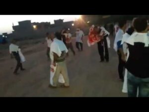 Moawen Tatbir vor Imam Al-Sajjad Khakhtyari 2 Khanquin Muharram 2016 Hamzeh Al-Qareh Lusi