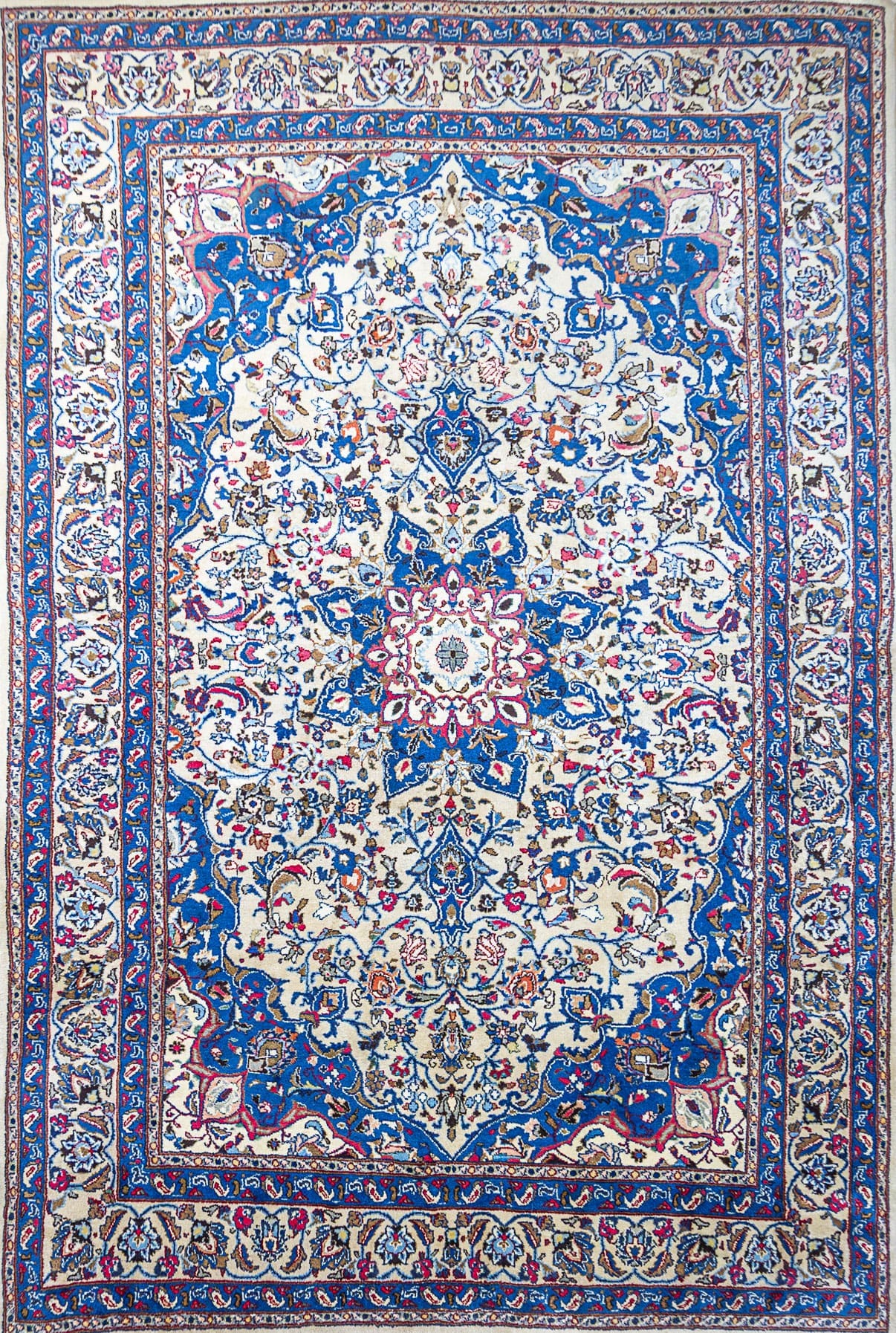 304x198cm Sarough Farahan Handgeknüpfter Perserteppich W1(#502)