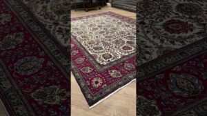 Persischer Kashan-Handwebteppich 40055