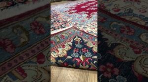 Persischer Kerman handgeknüpfter Teppich 40628