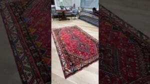 Persischer Shiraz Qashqai Handgewebter Orientteppich - Code 41080