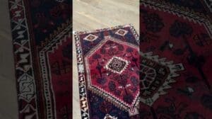 Persischer Shiraz Qashqai orientalischer Teppich handgeknüpft - Code 41112
