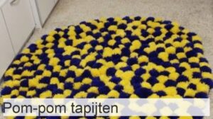 Pom-Pom-Teppiche: Hautmodelle für Tiere