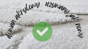 Teppich aus Acryl. Wie sieht er nach einigen Jahren Nutzung aus.