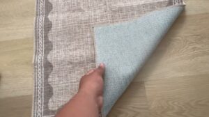 Waschbarer 2x6 Läuferteppich für Flure und Küchen