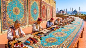 Wie $112.000 teure türkische Hereke-Teppiche hergestellt werden