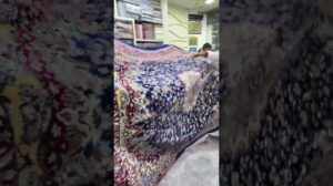 Wunderschöner INDIAN Qaleen | Größe 7x9 Fuß | Bester Teppich für das Wohnzimmer #shorts #teppich #läufer