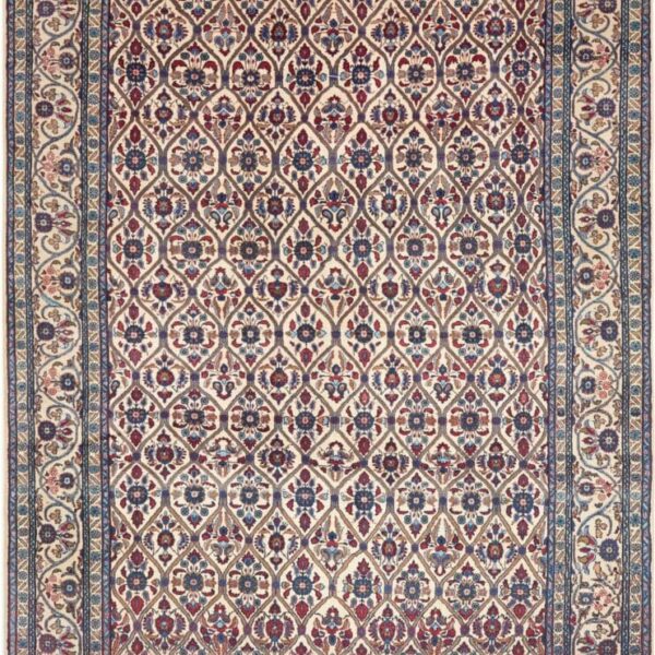 Perserteppich Kashan 241 x 329 cm Schurwolle handgeknüpft robust H1