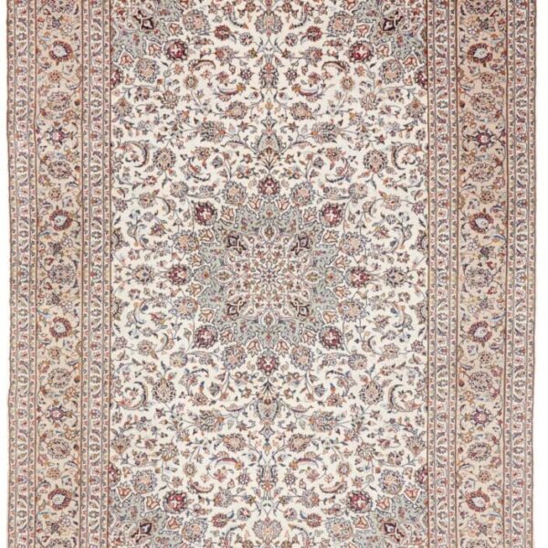 Perserteppich Kashan 243 x 359 cm Schurwolle handgeknüpft hochwertig H1