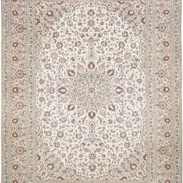 Perserteppich Kashan 291 x 402 cm Schurwolle handgeknüpft hochwertig