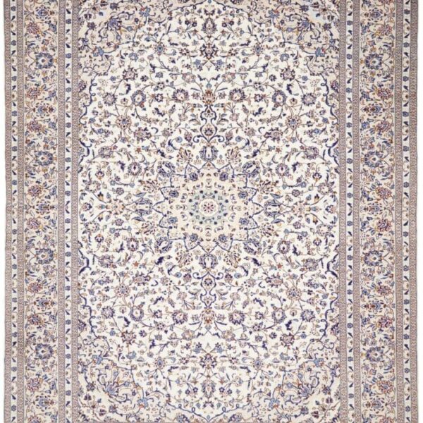 Perserteppich Kashan 296 x 399 cm Schurwolle handgeknüpft hochwertig