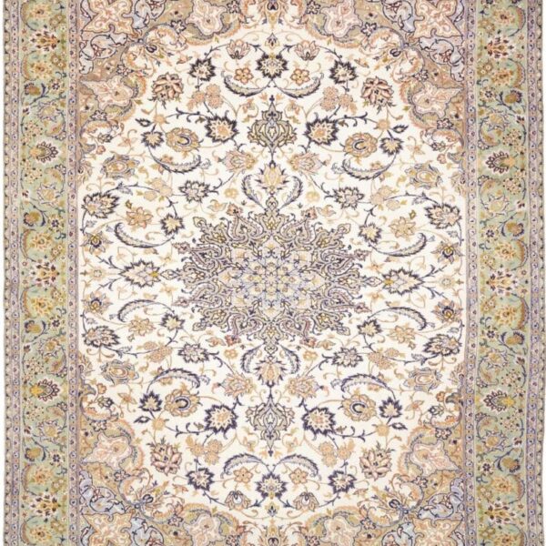 Perserteppich Kashan 297 x 385 cm Schurwolle handgeknüpft H1