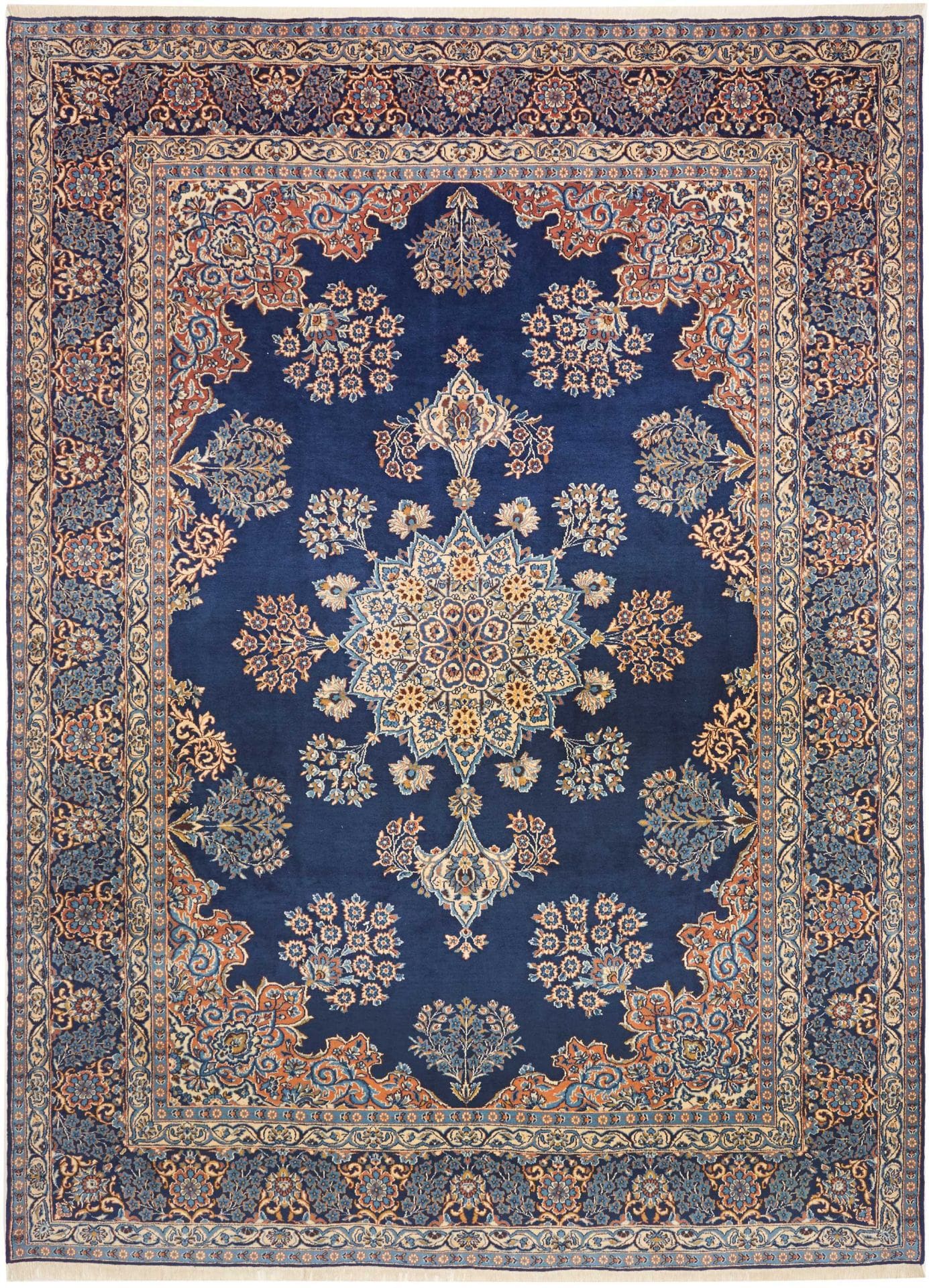 Perserteppich Kirman 258 x 349 cm Schurwolle handgeknüpft H1