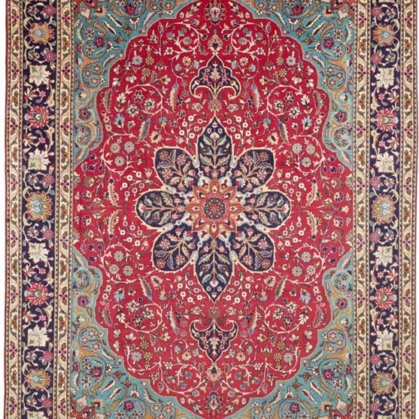 Perserteppich Täbriz 251 x 342 cm Schurwolle handgeknüpft hochwertig H1