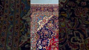 9'10" x 14'7" Persischer Kashan-Teppich | gezeigt bei Shark Tank
