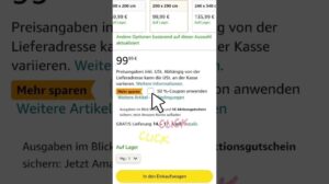 Amazon Angebot Teppich 2m x 2,95m für unter 50€ + Kostenloser Versand!