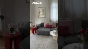 Bunter Mid Century #kibek #interior #teppich