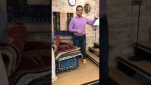 Iranische handgeknüpfte Teppichausstellung 20210411