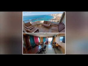 Verpassen Sie nicht die Wohnung am Meer in Miami, Alexandria, superluxuriös, Miete 1300, und bei mehr als einem Tag ist Preisverhandlung möglich.