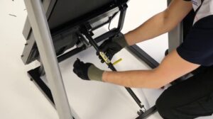 Wie wechselt man den Biegezylinder auf einem Laufband T540A T540B T540C?